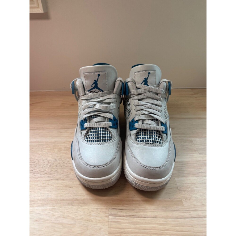 Air Jordan 4 Retro Military Blue 2023 Youth Size 4.5Y Sneakers